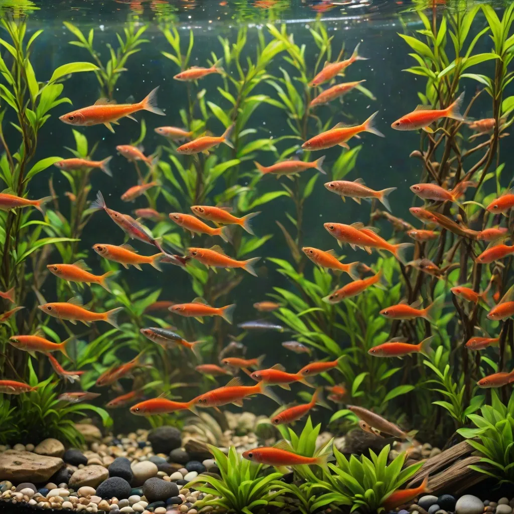 Rasbora galaxy – charakterystyka perły wśród ryb akwariowych