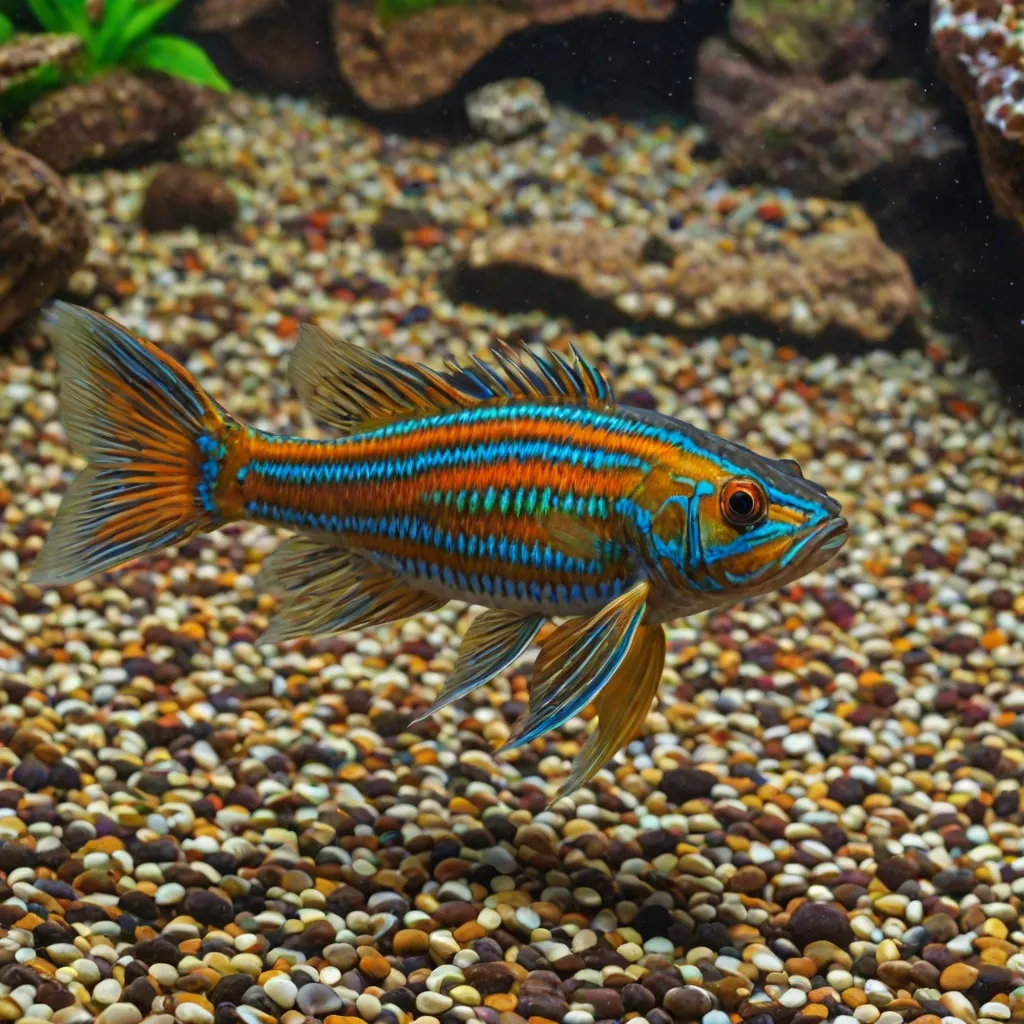 Zbrojnik lamparci – charakterystyka imponującego glonojada o egzotycznym wyglądzie