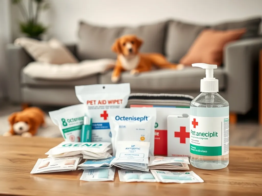 Jak stosować octenisept dla psa? Przewodnik dla właścicieli czworonogów